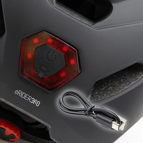 Urben Urban ERIDER360 helmet with LED for scooter and bike, new