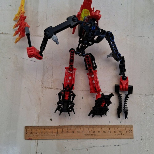 Lego Hero Factory custom used