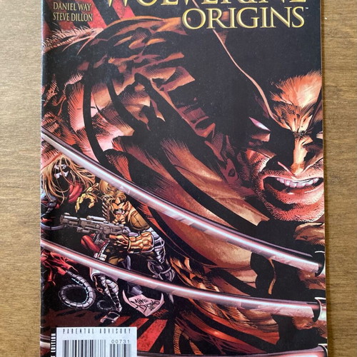 Wolverine Origins #7 Marvel Comics Variant Edition like new