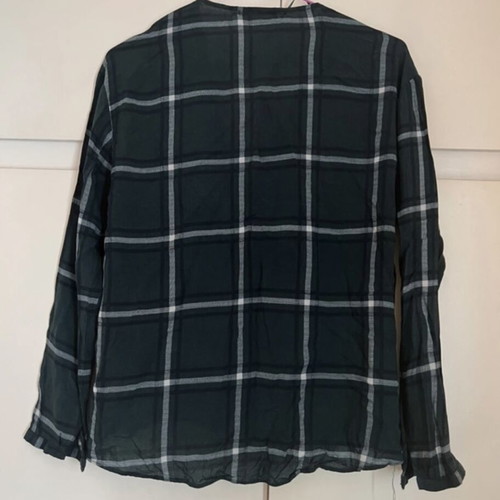 Bershka checked long-sleeve shirt like new, size L