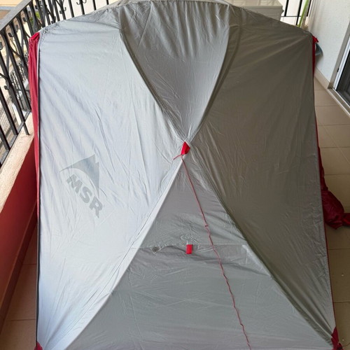 MSR Elixir 2 Rainfly new, white and red outer cover