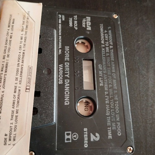 More Dirty Dancing cassette used