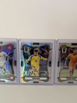 2026 Panini Prizm World Cup hyper lot 3 cards new