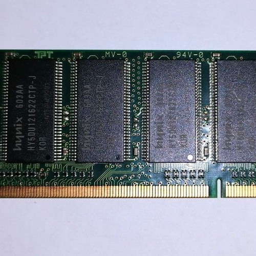 Laptop memory card 512MB used