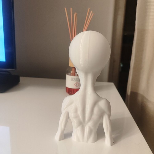 Alien UFO 3D printed figure like new