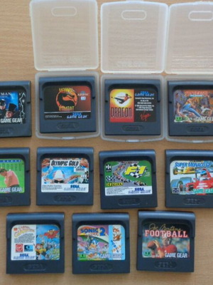 Sega Game Gear games collection