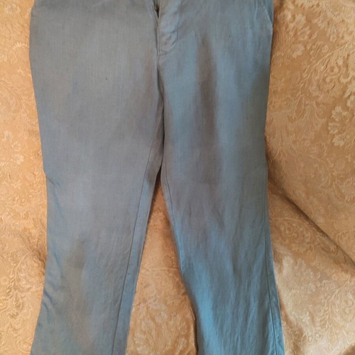 Henry Cottons men's pants blue linen like new, size L
