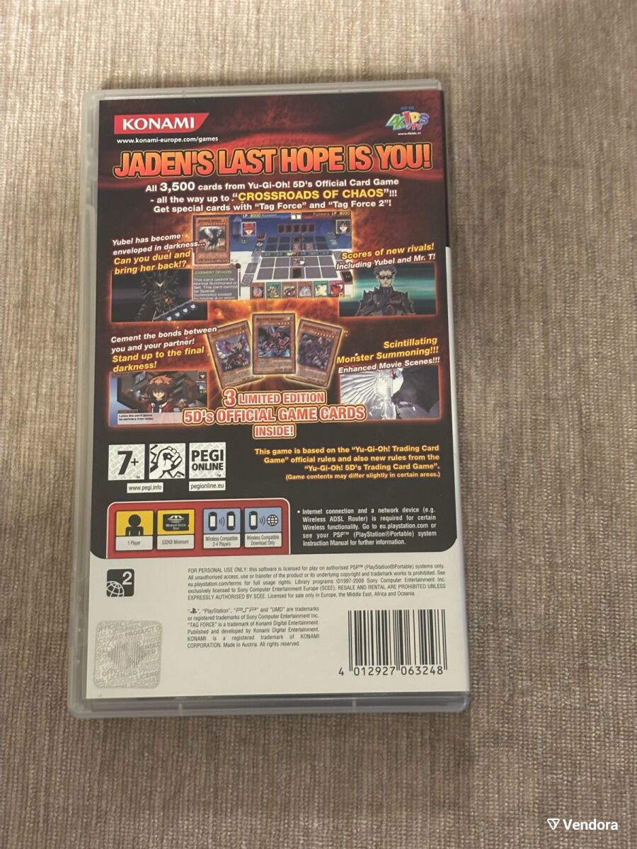 Yu-Gi-Oh! GX Tag Force 3 PlayStation -  69,99 - Vendora.cy