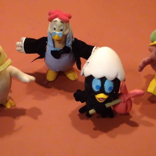 Calimero figure set rare