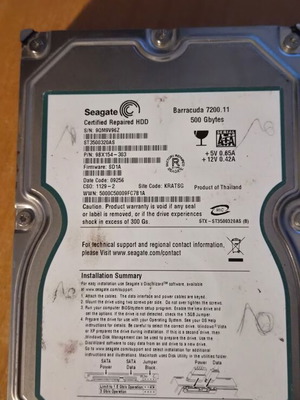 Seagate Barracuda σκληρός δίσκος 500GB
