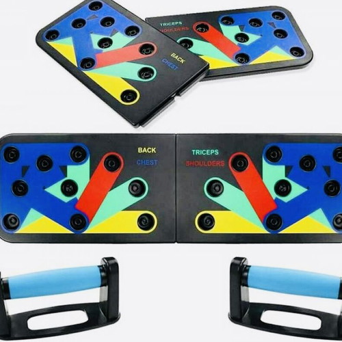 Foldable Push-Up Board with Handles new, home workout training system