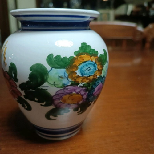 Skyrian handmade vases 14 cm height like new