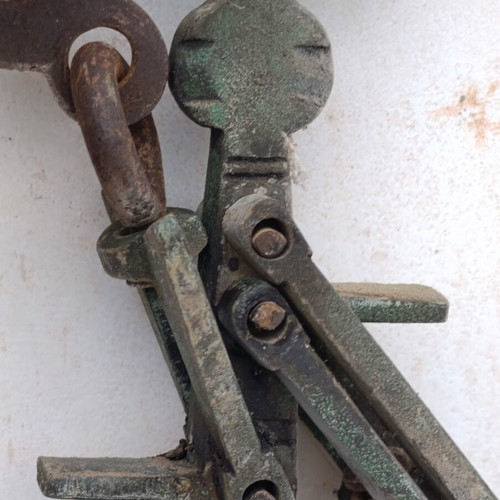 Old Kantari weight measuring tool used