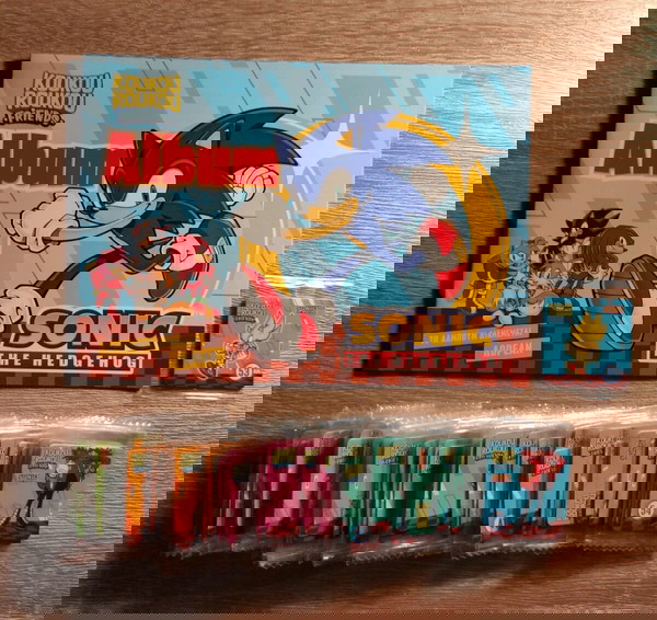 Αυτοκόλλητα Κουκουρούκου SONIC  ο Σκαντζόχοιρος
