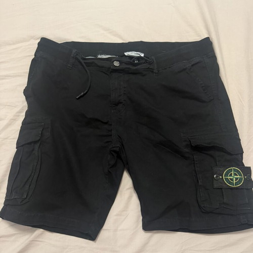 Stone Island shorts size L, like new, black