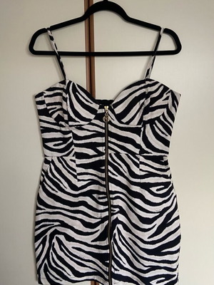 Mallory the Label Asilia Zebra φόρεμα L καινούργιο, 100% βαμβάκι