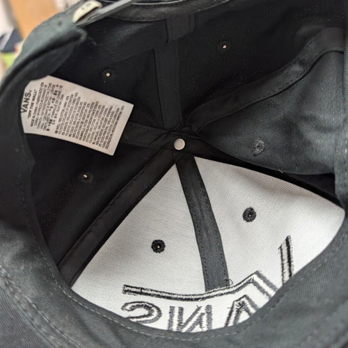 Vans hat black, like new