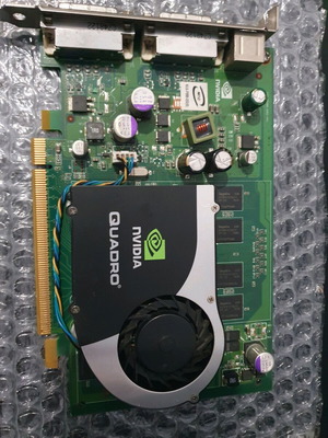 NVIDIA Quadro FX 1700 used functional graphics card