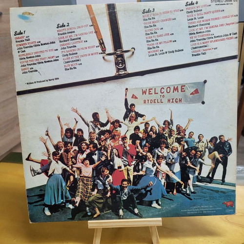 Grease soundtrack double vinyl LP used