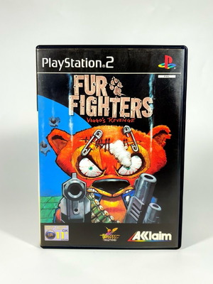Fur Fighters Viggo’s Revenge PS2 game used, complete with manual