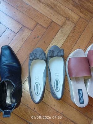 Women's shoes used, pack of 3, size 38