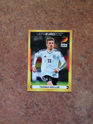 Panini Euro 2012 Deutschland Edition Extra Player Sticker D14 Thomas Muller