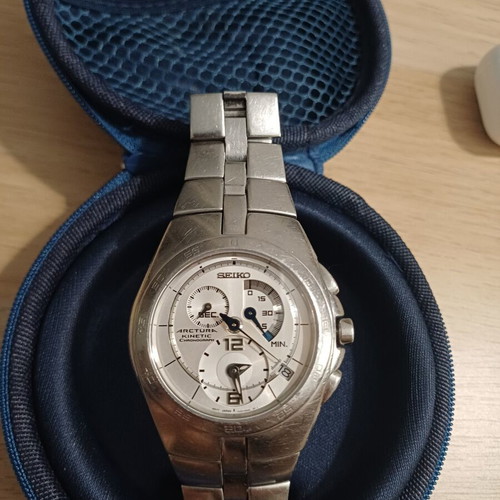 Seiko Arctura Kinetic Chronograph SNL019P1 ανδρικό ρολόι μεταχειρισμένο