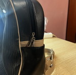 Doca backpack like new, black and beige