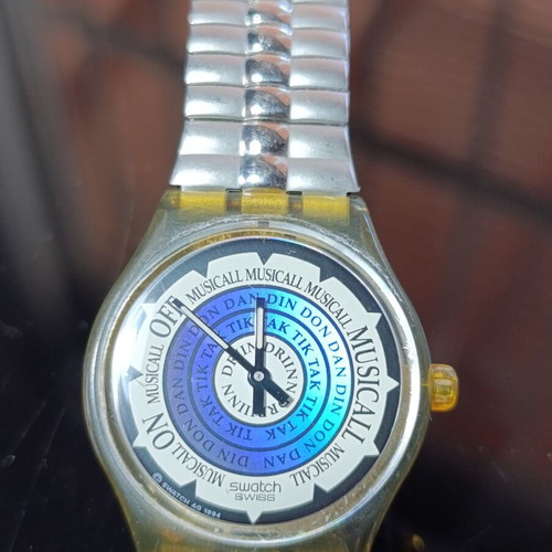 Swatch Musicall SALSA SLM104 quartz ρολόι μεταχειρισμένο