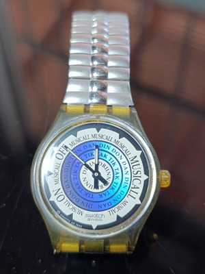 Swatch Musicall SALSA SLM104 quartz ρολόι μεταχειρισμένο