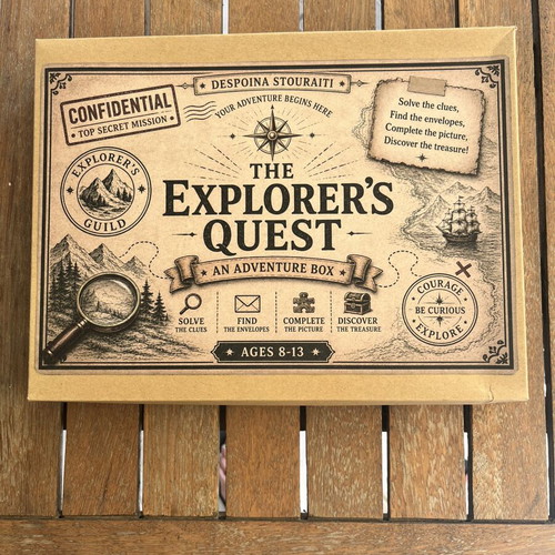 The Explorer’s Quest Educational Treasure Hunt Game for Ages 8-13