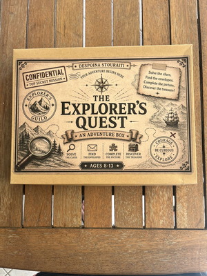 The Explorer’s Quest Educational Treasure Hunt Game for Ages 8-13