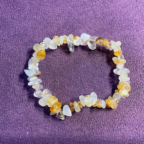Bracelet with authentic Golden Healer unisex elastic