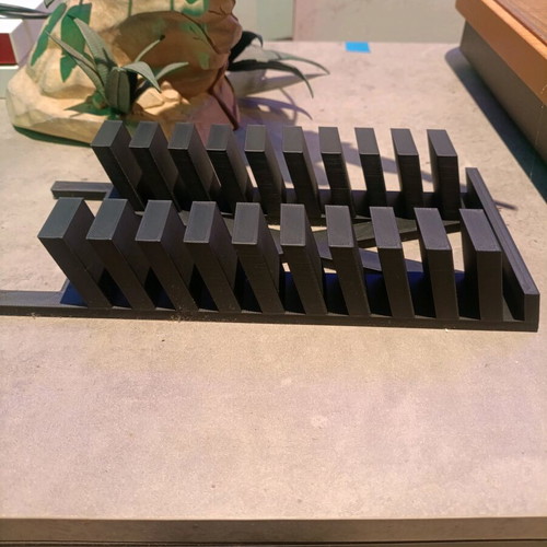 Vinyl stand 10 positions like new, 3d printed