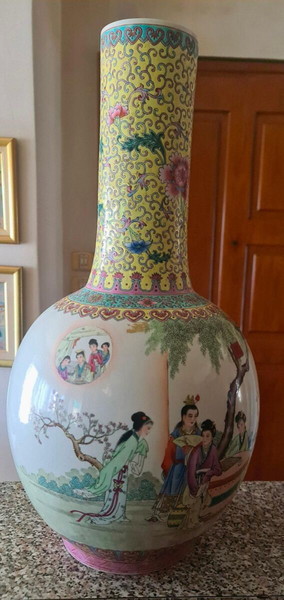 Chinese antique porcelain Κινεζικο βαζο πορσελανη