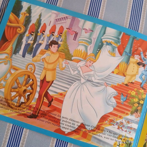 Cinderella 12-Cube Puzzle like new, Clementoni