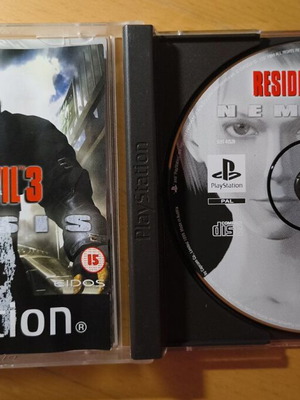 Resident Evil 3 Nemesis PlayStation 1 Black Label like new, Complete In Box