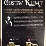 Paper bag with Klimt artwork, Carmani