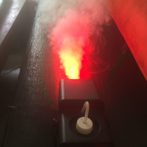 Smoke machine with liquid like new, 3.5L filler
