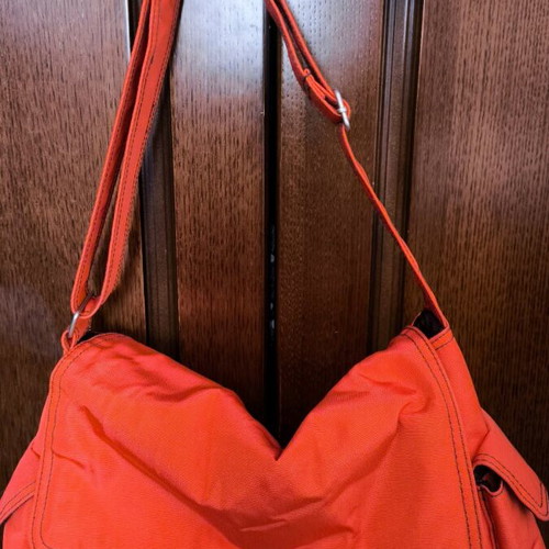 Changing bag used, spacious and practical with adjustable strap