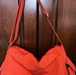 Changing bag used, spacious and practical with adjustable strap