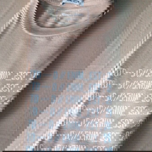T-shirt εκρού Tom Tailor