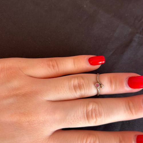 Silver ring size No.6 like new