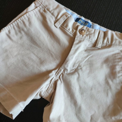 Ralph Lauren cotton beige shorts for 2-year-old boy new