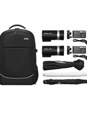 Godox AD300Pro Dual Flashes Backpack Kit