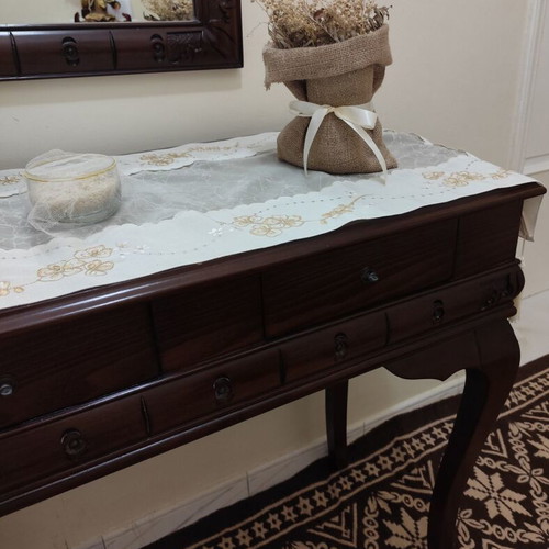 Decorative sack with dried flowers like new