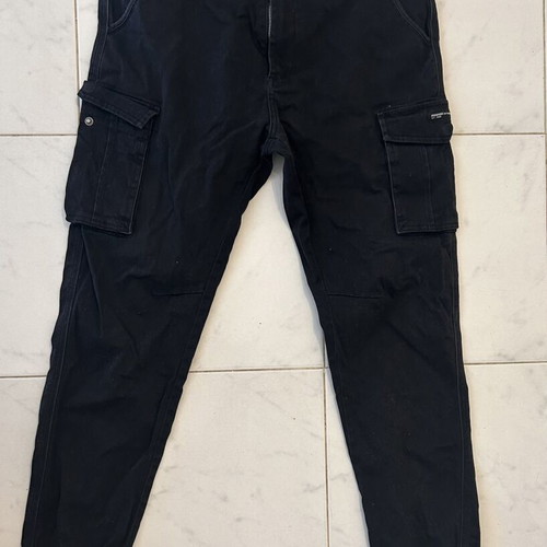 Rebase men's cargo jogger pants size 36 black used