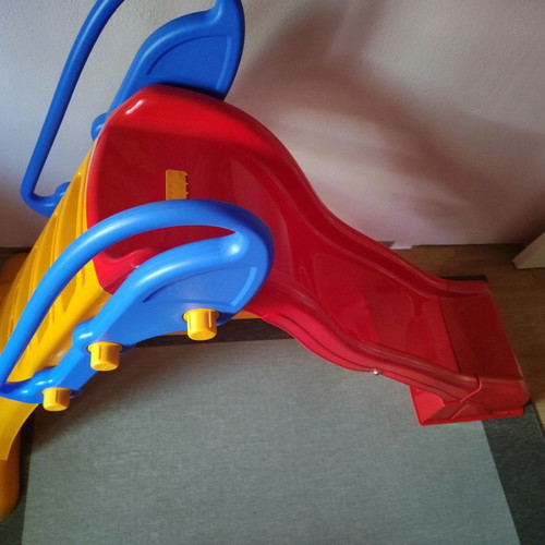 Children's slide jumbo used with water attachment
