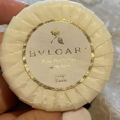 Bvlgari Eau Parfumée au thé blanc soap new 50g