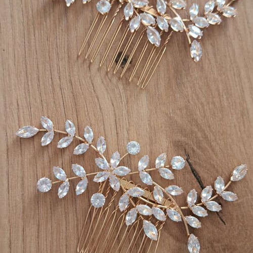 Bridal hair accessories new, set of 18 with free headband